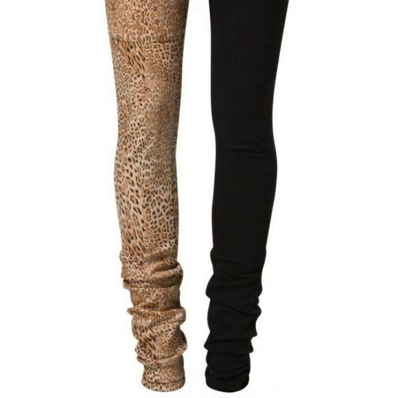 ONE TEASPOON Leopard BLACK Denim JEANS Domino - Picture 2 of 5